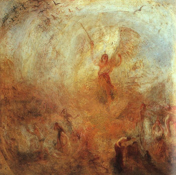 Joseph Mallord William Turner Angel Standing in a Storm Spain oil painting art